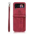 For Samsung Galaxy Z Flip4 / Red