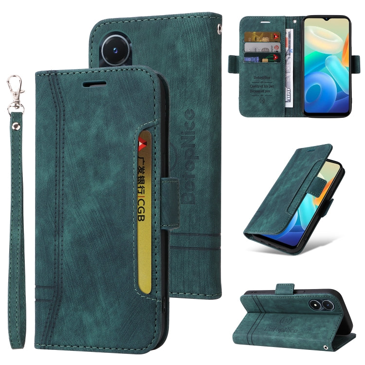 BETOPNICE Dual-side Buckle Leather Phone Case, For vivo Y02s / Y16 4G, For vivo Y75 4G / V23e 4G/5G, For vivo Y35 4G / Y22s / Y22, For vivo V25 / V25e 4G Global
