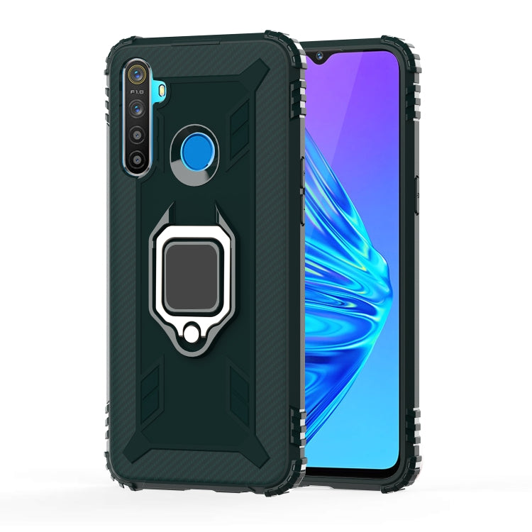 Carbon Fiber Protective Case with 360 Degree Rotating Ring Holder, For OnePlus 7T, For Galaxy M20, For OPPO A5(2020), For OPPO A9(2020) /  A11X, For OPPO Realme X2, For OPPO Realme 5S