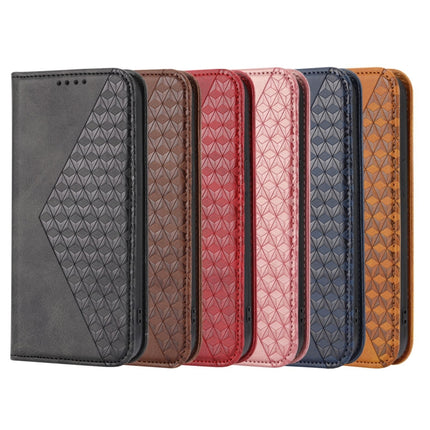 Cubic Grid Calf Texture Magnetic Closure Leather Phone Case, For OPPO A57 2022, For Sony Xperia 1 IV, For Sony Xperia 10 IV, For Google Pixel 6