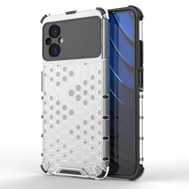 Shockproof Honeycomb PC + TPU Phone Case, For Xiaomi Poco M5 4G India