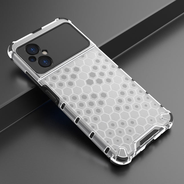 Shockproof Honeycomb PC + TPU Phone Case, For Xiaomi Poco M5 4G India