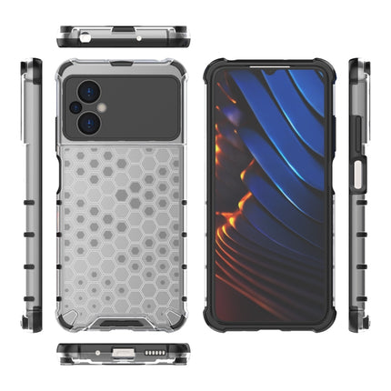 Shockproof Honeycomb PC + TPU Phone Case, For Xiaomi Poco M5 4G India