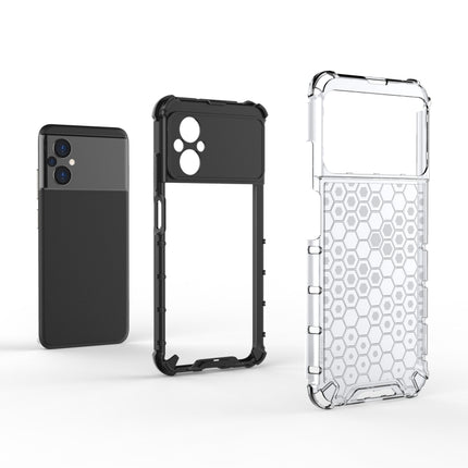 Shockproof Honeycomb PC + TPU Phone Case, For Xiaomi Poco M5 4G India