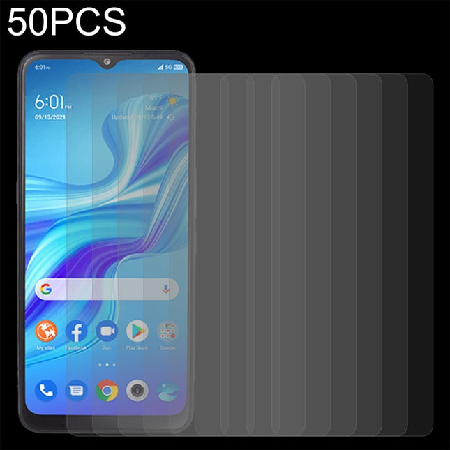 50pcs 0.26mm 9H 2.5D Tempered Glass Film, For TCL 4X 5G (50 PCS), For Samsung Galaxy A14 5G / 4G (50 PCS), For Sharp Aquos Sense6s (50 PCS)