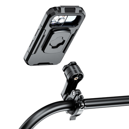M18L-QD Motorcycle / Bicycle Waterproof Quick Release Mobile Phone Holder, M18L-QD