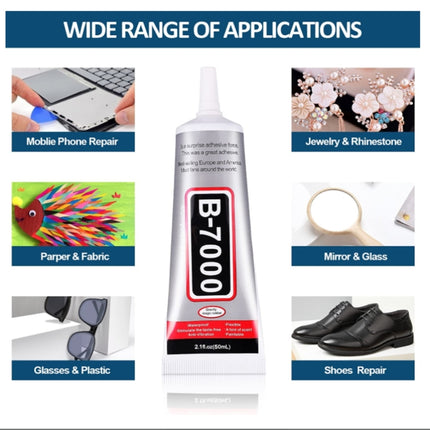 B-7000 Multifunction DIY Repair Adhesive Glue, 50mL B-7000, 110mL B-7000