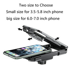 Motorcycle / Bicycle Handlebar Wireless Charging Waterproof Box Mobile Phone Holder