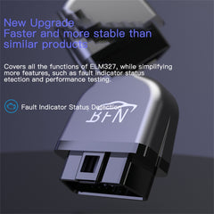 BFN  Bluetooth 5.1 Car Diagnostic Software Tester OBD2 Engine Fault Diagnosis Tester AD11 Mobile Version