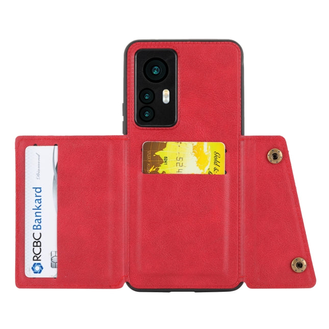 Double Buckle Magnetic Phone Case, For Xiaomi Redmi K50 Ultra / 12T / 12 Pro, For Xiaomi Poco C40, For Xiaomi 12 Lite, For Xiaomi 12S Ultra