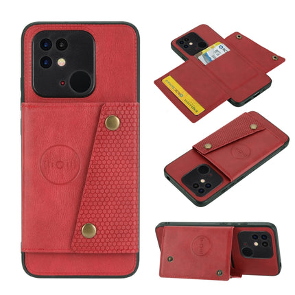 Double Buckle Magnetic Phone Case, For Xiaomi Redmi K50 Ultra / 12T / 12 Pro, For Xiaomi Poco C40, For Xiaomi 12 Lite, For Xiaomi 12S Ultra