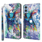 For Motorola Moto E22 / Moto E22i / Watercolor Owl