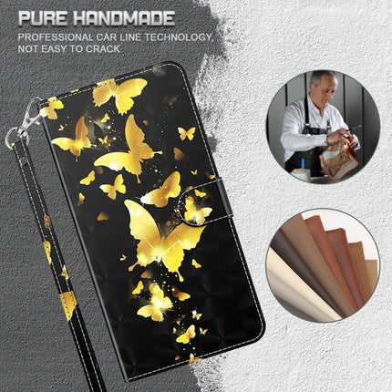 3D Painting Pattern TPU + PU Phone Case, For Xiaomi Redmi A1 2022, For Samsung Galaxy A04S / A13 / A13 5G