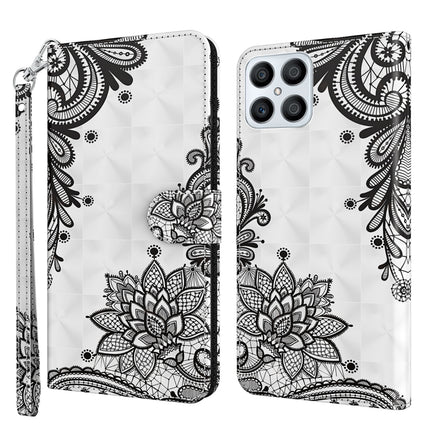 3D Painting Pattern TPU + PU Phone Case, For Honor X8 4G, For Samsung Galaxy A23E