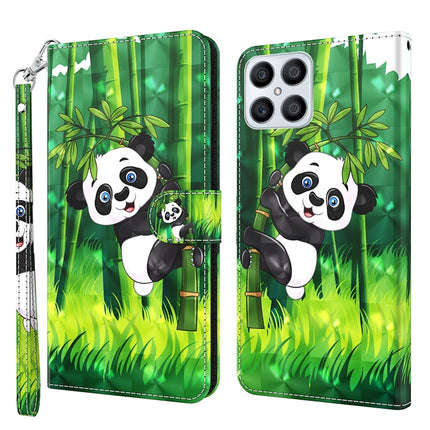 3D Painting Pattern TPU + PU Phone Case, For Honor X8 4G, For Samsung Galaxy A23E