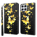 For Honor X8 4G / Gold Butterfly