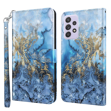 3D Painting Pattern TPU + PU Phone Case, For Xiaomi Redmi A1 2022, For Samsung Galaxy A04S / A13 / A13 5G