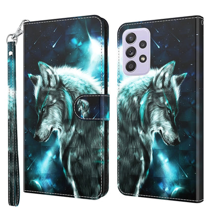 3D Painting Pattern TPU + PU Phone Case, For Xiaomi Redmi A1 2022, For Samsung Galaxy A04S / A13 / A13 5G