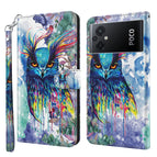 For Xiaomi Poco M5 / Watercolor Owl