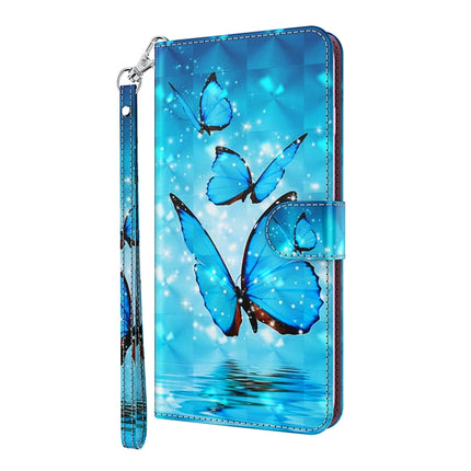 3D Painting Pattern TPU + PU Phone Case, For Xiaomi Poco M5, For Xiaomi Poco M5S/Redmi Note 10/Note 10S