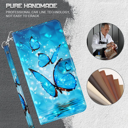 3D Painting Pattern TPU + PU Phone Case, For Xiaomi Poco M5, For Xiaomi Poco M5S/Redmi Note 10/Note 10S