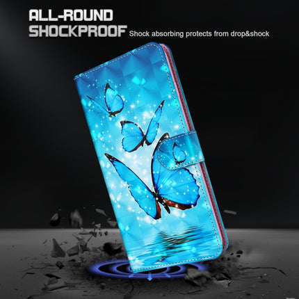 3D Painting Pattern TPU + PU Phone Case, For Xiaomi Poco M5, For Xiaomi Poco M5S/Redmi Note 10/Note 10S