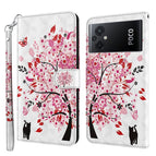 For Xiaomi Poco M5 / Cat Under The Tree
