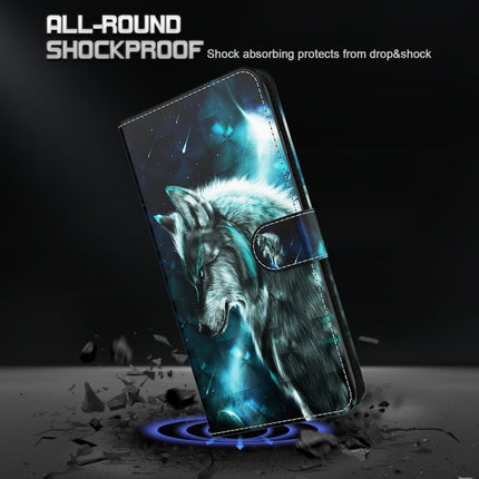 3D Painting Pattern TPU + PU Phone Case, For Xiaomi Poco M5, For Xiaomi Poco M5S/Redmi Note 10/Note 10S