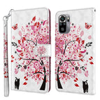 For Xiaomi Poco M5S/Redmi Note 10/Note 10S / Cat Under The Tree