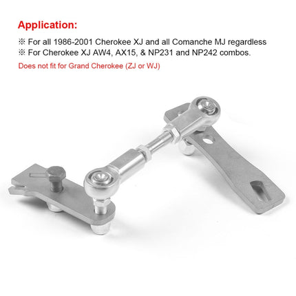 For Jeep Cherokee 1986-2001 Car Transfer Case Linkage Kit, Transfer Case Linkage Kit