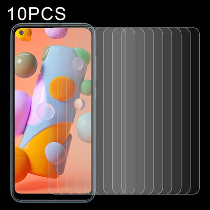 10 PCS 0.26mm 9H Surface Hardness 2.5D Explosion-proof Tempered Glass Non-full Screen Film For Samsumg Galaxy F55 / M55 / M54 / A71 / F54, For Galaxy A11 (10 PCS), For Galaxy A21 (1 PC), For Galaxy A51 (10 PCS)                                          ...