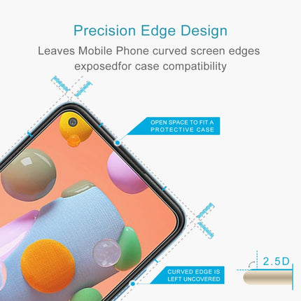 10 PCS 0.26mm 9H Surface Hardness 2.5D Explosion-proof Tempered Glass Non-full Screen Film For Samsumg Galaxy F55 / M55 / M54 / A71 / F54, For Galaxy A11 (10 PCS), For Galaxy A21 (1 PC), For Galaxy A51 (10 PCS)                                          ...