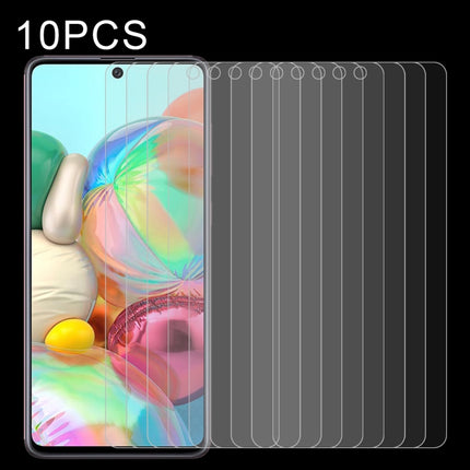 10 PCS 0.26mm 9H Surface Hardness 2.5D Explosion-proof Tempered Glass Non-full Screen Film For Samsumg Galaxy F55 / M55 / M54 / A71 / F54, For Galaxy A11 (10 PCS), For Galaxy A21 (1 PC), For Galaxy A51 (10 PCS)                                          ...