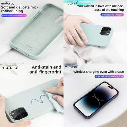 Mutural Yuemu Series Liquid Silicone Microfiber Case, For iPhone 14 Pro Max, For iPhone 14 Pro, For iPhone 14