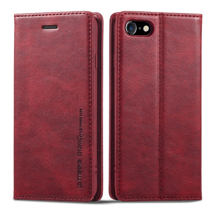 LC.IMEEKE RFID Anti-theft Leather Phone Case, For iPhone SE 2022 / SE 2020 / 8 / 7, For iPhone XS Max, For iPhone XS / X, For iPhone XR, For iPhone 8 Plus / 7 Plus, For Samsung Galaxy S21 5G