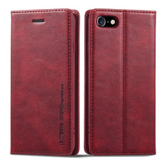 LC.IMEEKE RFID Anti-theft Leather Phone Case, For iPhone SE 2022 / SE 2020 / 8 / 7, For iPhone XS Max, For iPhone XS / X, For iPhone XR, For iPhone 8 Plus / 7 Plus, For Samsung Galaxy S21 5G