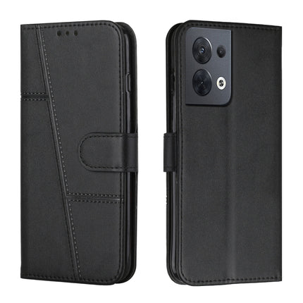 Stitching Calf Texture Buckle Leather Phone Case, For OPPO A57 5G/Realme V23/A77 5G, For Realme C30 4G, For OPPO Reno8 5G/Reno8 5G Global, For OPPO Reno8 Pro+ 5G/Reno8 Pro 5G Global