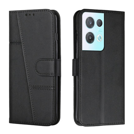 Stitching Calf Texture Buckle Leather Phone Case, For OPPO A57 5G/Realme V23/A77 5G, For Realme C30 4G, For OPPO Reno8 5G/Reno8 5G Global, For OPPO Reno8 Pro+ 5G/Reno8 Pro 5G Global