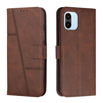 Stitching Calf Texture Buckle Leather Phone Case, For vivo Y35 4G/Y22s/Y22, For Xiaomi Redmi A1, For Xiaomi 12T/12T Pro/Redmi K50 Ultra