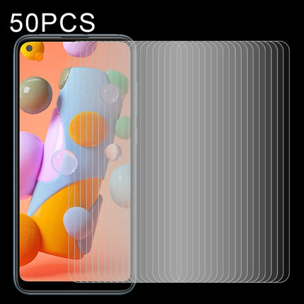 50 PCS 0.26mm 9H Surface Hardness 2.5D Explosion-proof Tempered Glass Non-full Screen Film For Samsumg Galaxy F55 / M55 / M54 / A71 / F54, For Galaxy A11 (50 PCS), For Galaxy A21 (50 PCS), For Galaxy A51 (50 PCS)                                        ...