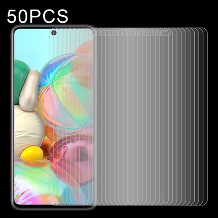 50 PCS 0.26mm 9H Surface Hardness 2.5D Explosion-proof Tempered Glass Non-full Screen Film For Samsumg Galaxy F55 / M55 / M54 / A71 / F54, For Galaxy A11 (50 PCS), For Galaxy A21 (50 PCS), For Galaxy A51 (50 PCS)                                        ...
