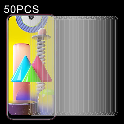 50 PCS 0.26mm 9H Surface Hardness 2.5D Explosion-proof Tempered Glass Non-full Screen Film For Samsumg Galaxy F55 / M55 / M54 / A71 / F54, For Galaxy A11 (50 PCS), For Galaxy A21 (50 PCS), For Galaxy A51 (50 PCS)                                        ...