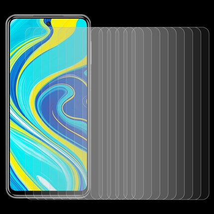 50 PCS 0.26mm 9H Surface Hardness 2.5D Explosion-proof Tempered Glass Half Screen Film, For Xiaomi Redmi Note 9 Pro, For Xiaomi Redmi Note 9 Pro Max, For Xiaomi Redmi K30, For Xiaomi MI 10 (50 PCS), For Xiaomi MI 10 Pro (50 PCS), For Xiaomi Redmi Note 9s