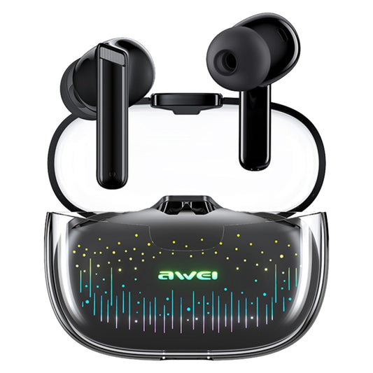 awei T52 Pro True Wireles Gaming Bluetooth Earbuds, T52 Pro(Starry Pattern), T52 Pro(Glass Pattern)