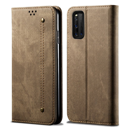 Denim Texture Casual Style Horizontal Flip Leather Case with Holder & Card Slots & Wallet, For Vivo IQOO 3