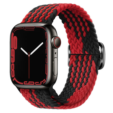 Buckle Nylon Braided Watch Band, For Apple Watch Series 8&7 41mm / SE 2&6&SE&5&4 40mm / 3&2&1 38mm