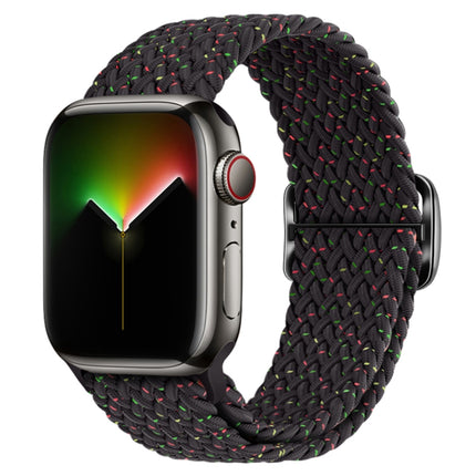Buckle Nylon Braided Watch Band, For Apple Watch Series 8&7 41mm / SE 2&6&SE&5&4 40mm / 3&2&1 38mm