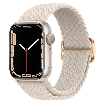 Buckle Nylon Braided Watch Band, For Apple Watch Series 8&7 41mm / SE 2&6&SE&5&4 40mm / 3&2&1 38mm