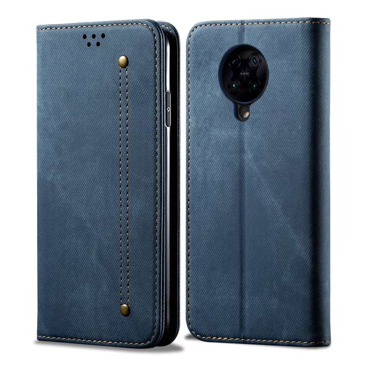 Denim Texture Casual Style Horizontal Flip Leather Case with Holder & Card Slots & Wallet, For OPPO Realme 6 Pro, For OPPO Reno 3 Pro, For Vivo S6, For Xiaomi Redmi K30 Pro / POCO F2, For Galaxy M31, For Galaxy Note10 Lite / M60s / A81