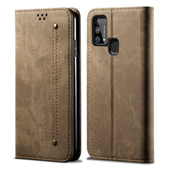 Denim Texture Casual Style Horizontal Flip Leather Case with Holder & Card Slots & Wallet, For Galaxy M31, For Galaxy Note10 Lite / M60s / A81